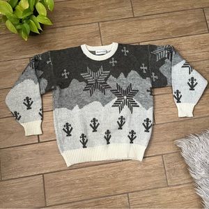 Michael Gerald Vintage 90s Sweater 15% Wool Large